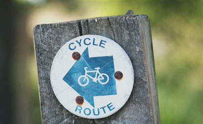 sign-bicycle-route