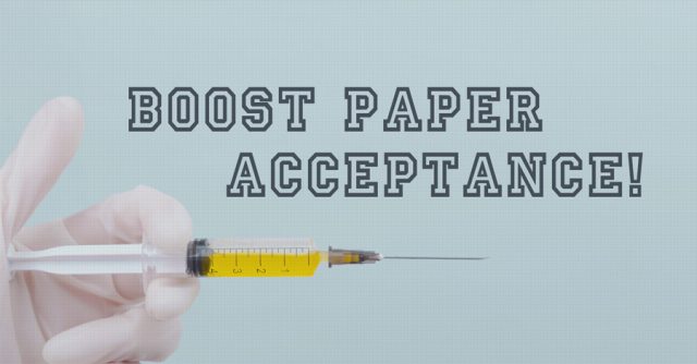boost paper acceptance