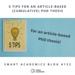 Article-based PhD thesis