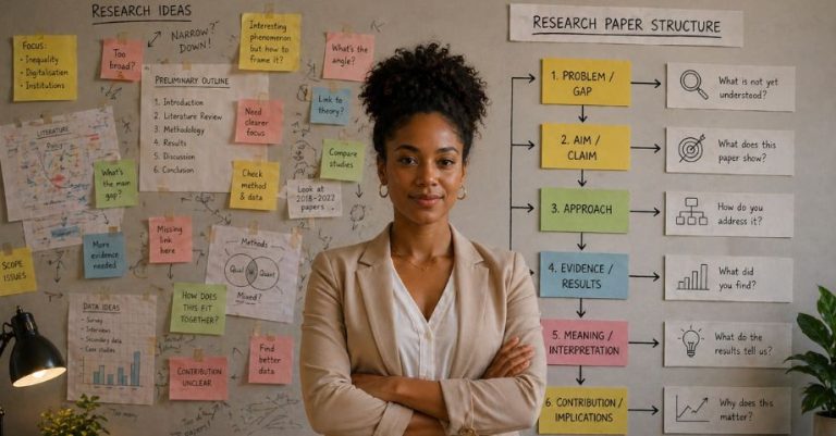 Research Paper Structure: A Simple Template | Tress Academic